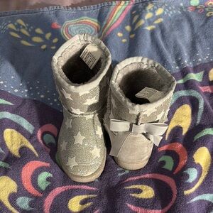 Sparkly Star Kids Boots